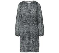 comma - Kleid schwarz|grau - Gr. - 36