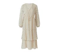 comma - Kleid beige - Gr. - 34