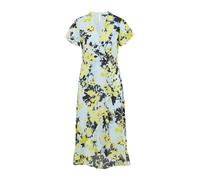 comma - Kleid blau|mehrfarbig - Gr. - 36