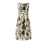 Comma Kleid knielang mit Rundhalsausschnitt Black Größe 36