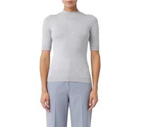 Strickpullover COMMA, Damen, Gr. 46, grau melange, Strick, Obermaterial: 80% Viskose, 20% Polyamid, meliert, Pullover (64008224-46) grau melange