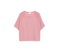 comma - Kurzärmeliger Strickpullover pink - Gr. - XS
