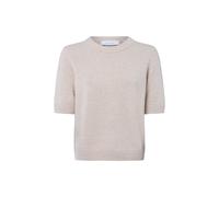 comma Kurzarm-Pullover Damen beige, 42