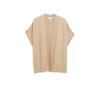 comma - Kurzarm-Strickjacke beige - Gr. - ONE SIZE