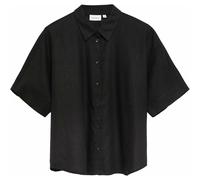 Comma - Kurzarmbluse - - Blouses & Shirts - Damen - Schwarzk - 2XL