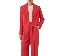 Comma Kurzblazer mit Piquéstruktur