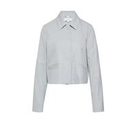 comma Regular Fit Blazer mit Paspeltaschen in Silber, Größe 34