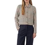 Comma Kurze Karojacke mit Leistentaschen