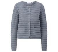 Strickjacke grau 38