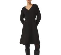 Comma Kurzes Crêpe-Kleid mit Fledermausarm