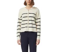 Strickjacke creme|schwarz 40