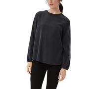 Comma Langarmshirt aus fließendem Modal