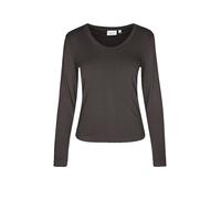 COMMA Langarmshirt braun | 38