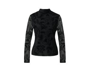 COMMA Langarmshirt schwarz | 36