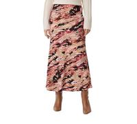 Comma Langer Satinrock aus Viskosemix