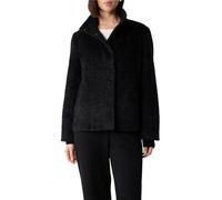 comma Jacke mit Kunstfell in Black, Größe 36