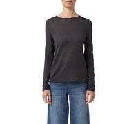 Comma Leicht transparenter Feinstrickpullover