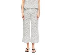 comma - Hose schwarz/creme - Gr. - 38
