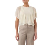 Indoor-Poncho creme M