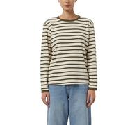 comma - T-Shirt olive|beige - Gr. - 44