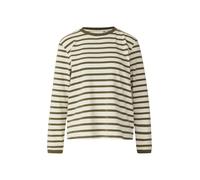 comma - T-Shirt olive|beige - Gr. - 34