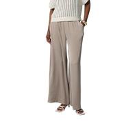 comma Palazzo-Hose aus Satin mit Eingrifftaschen braun 36/REG