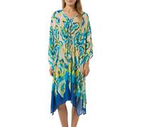 Comma Luftiger Viskose-Kaftan mit Bindeband