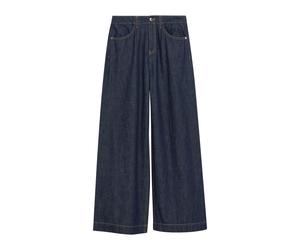 comma - Marlene-Jeans mit weitem blau - Gr. - 34
