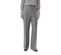 Comma Marlenehose aus weichem Flanell mit Elastikbund