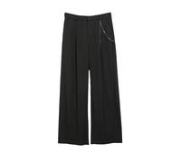comma - Marlenehose mit Streifen schwarz - Gr. - 42
