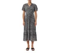 Comma Maxikleid aus Strukturiertem Chiffon