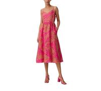 COMMA Midikleid aus Leinen