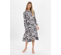 Kleid weiß|blau|schwarz 36