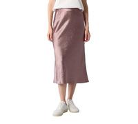Comma Midirock aus Crinkled Satin
