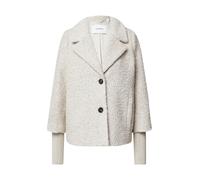 Kurzmantel COMMA, Damen, Gr. 38, beige (sand), Bouclu00e9, Obermaterial: 79% Polyacryl, 16% Wolle, 5% Polyester. Futter: 100% Polyester, unifarben, Strukturmuster, casual, regular fit taillenbedeckt,