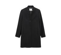 Kurzmantel COMMA, Damen, Gr. 38, schwarz, Web, Obermaterial: 66% Polyester, 32% Viskose, 2% Elasthan. Futter: 100% Polyester, unifarben, tailliert knieumspielend, Mäntel Kurzmantel, Blazer-Mantel in t