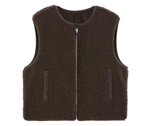 Comma - Outdoor-Weste - - Jackets - Damen - Braun - 2XL