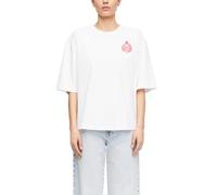 Comma Oversize-Shirt mit Artwork