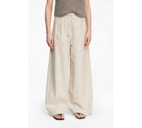 Comma Pants Beige Größe: 36 | Ausgestellte Hosen Outlet | Damen | Braun