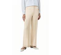 Comma Pants Beige Größe: 38 | Ausgestellte Hosen Outlet | Damen | Braun