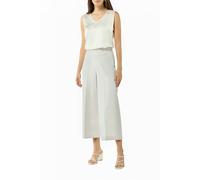 Comma Pants Beige Größe: 38 | Ausgestellte Hosen Outlet | Damen | Braun