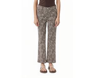 Comma Pants Beige Größe: 40 | Straight Jeans Outlet | Damen | Braun