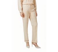 Comma Pants Beige Größe: 44 | Straight Jeans Outlet | Damen | Braun