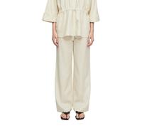 Comma Pants Beige Größe: 46 | Ausgestellte Hosen Outlet | Damen | Braun