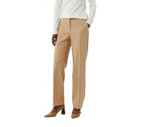 Comma Pants Beige Größe: 46 | Straight Jeans Outlet | Damen | Braun