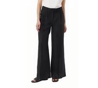 Comma Pants Black Größe: 40 | Ausgestellte Hosen Outlet | Damen | Schwarz