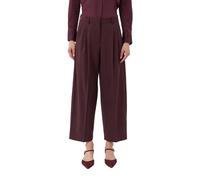 Comma Pants Burgundy Größe: 40 | Ausgestellte Hosen Outlet | Damen | Braun