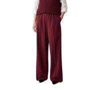 Comma Pants Burgundy Größe: 46 | Ausgestellte Hosen Outlet | Damen | Braun