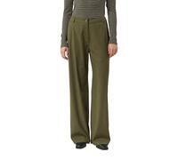 Comma Pants Dark Green Größe: 40 | Ausgestellte Hosen Outlet | Damen | Grün