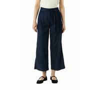 Comma Pants Marine Blue Größe: 42 | Ausgestellte Hosen Outlet | Damen | Blau